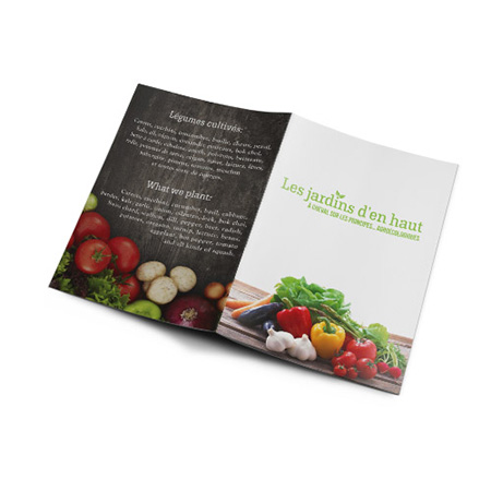 Booklets, printed in Montreal by CDM Print